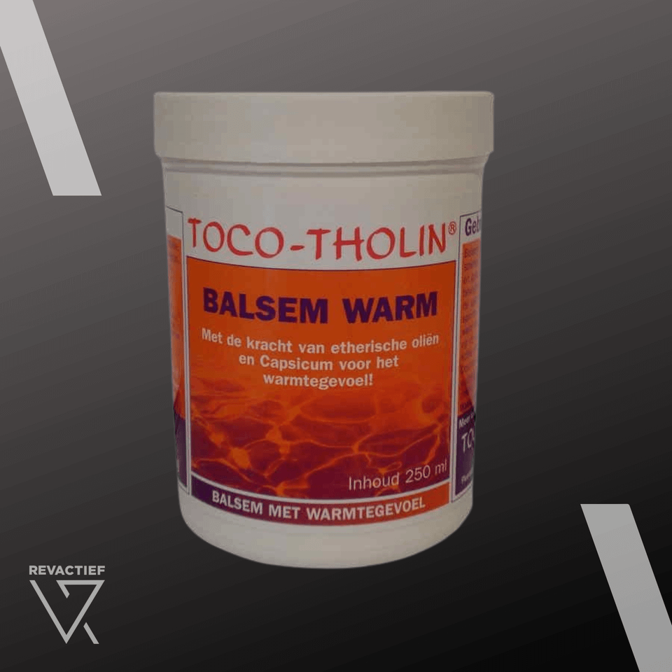Toco-Tholin verwarmende spierbalsem voor soepele spieren - 250ml