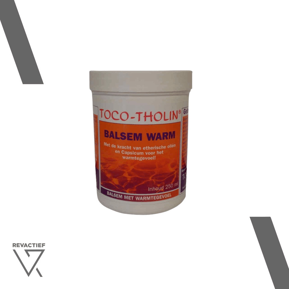 Toco-Tholin verwarmende spierbalsem voor soepele spieren - 35ml