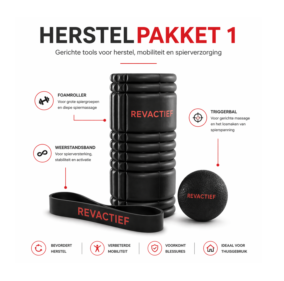Revactief Herstelpakket 1 - Alles voor spierherstel en mobiliteit
