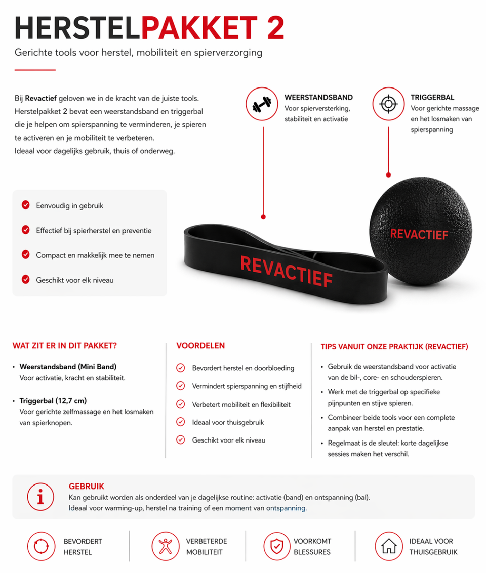 Revactief Herstelpakket 2 - Compacte set voor herstel en activatie